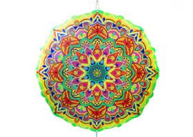 3D Kinetic Wind Chime Mandala