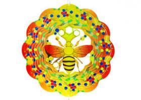 Bee Wind Spinner Outdoor Garden Ornaments