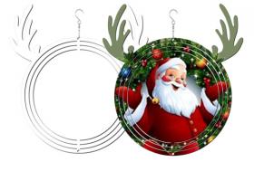 DIY Design Sublimation Wind Spinners Christmas Decor