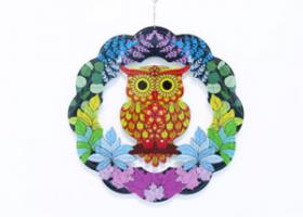 Owl Wind Chime Spinner