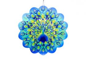 Peacock Wind Spinner 