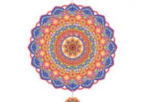 Stainless Steel Wind Spinners Mandala