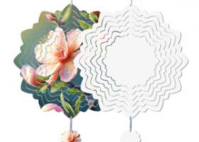 Wind Spinner Sublimation Flower Designs
